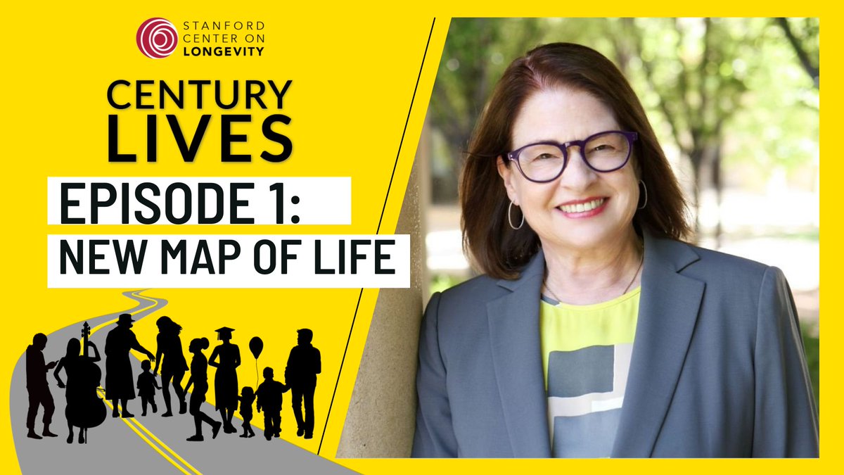 🎙️Have you checked out Episode 1 of our new #podcast, #CenturyLives?

Our Founder, Dr. Carstensen, talks about a #NewMapOfLife and how a new, more flexible, life course could better support longer, healthier &amp; more productive lives.

📍Listen &amp; Subscribe: link.chtbl.com/14hONFaJ?sid=t…