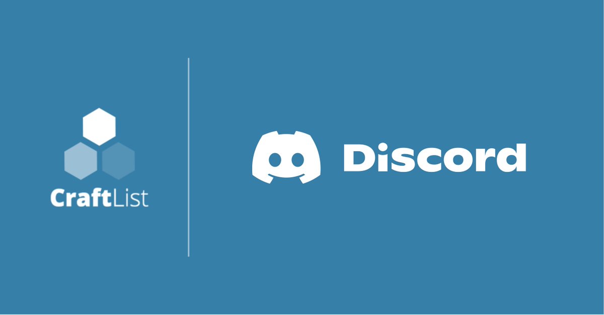 CraftList's tweet photo. We've made a Discord server! 🎉

Come join us in the new Craft-List Discord to chat with server owners and players!
Come and join us https://t.co/ExgRuBME5v

-
-
#Minecraft #MinecraftServer #ServerList #Discord #DiscordServer #Gaming https://t.co/YaE8lgYlVE