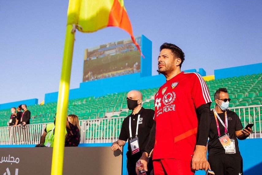 Hamaki's tweet photo. ⚽️⚽️ #UAEAllStars #TeamPatman #Expo2020 #Hamaki https://t.co/9YayqEfM91