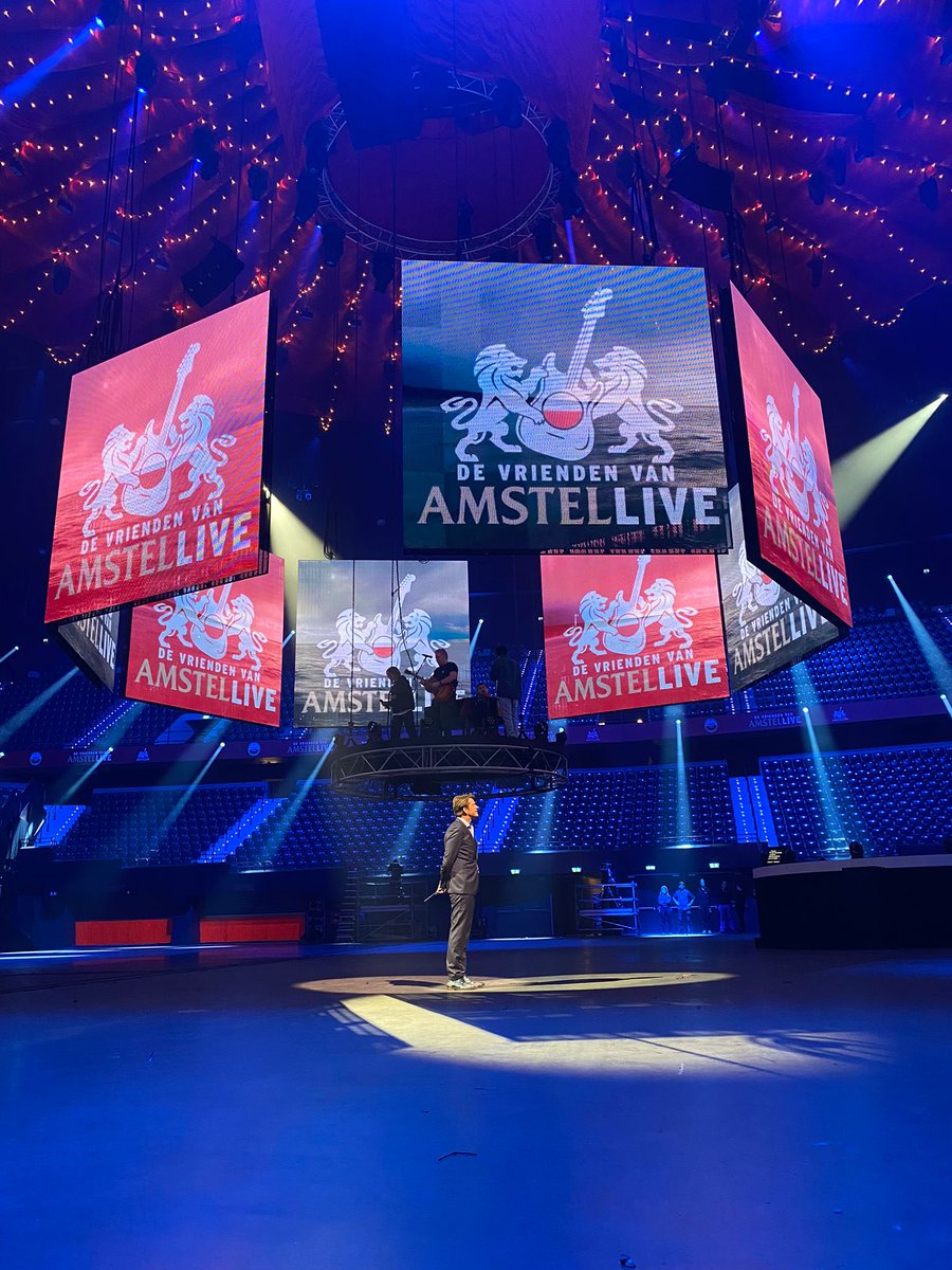 De repetitie is in volle gang! zometeen om 22:00 uur, #Beau LIVE vanuit Ahoy met de ⁦<a href="/VriendvanAmstel/">Vrienden van Amstel</a>⁩ live!