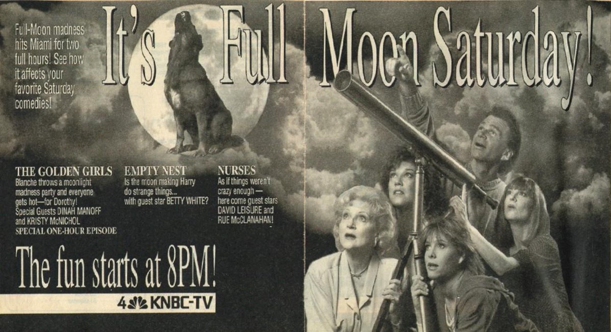 goldengirlsnews's tweet photo. @clairebearian @mattbrowning @EmptyNestTV We need a night of #MoonlightMadness and #HurricaneHumor! https://t.co/nizFX33lBG