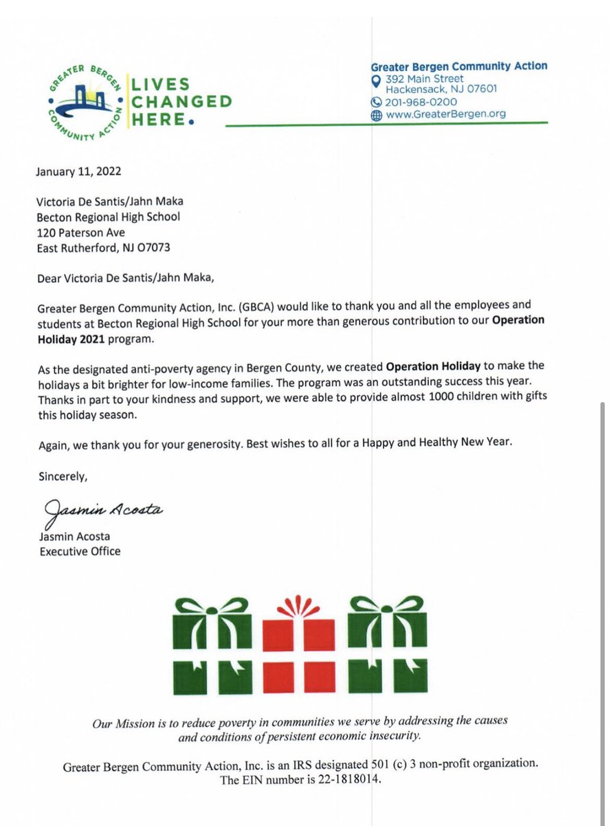 THANK YOU to all ⁦<a href="/BectonHS/">Becton Regional High School</a>⁩ community members who donated to the GBCA toy drive! #GirlsHelpingGirls ⁦<a href="/ChickfilaLeader/">CFA Leader Academy</a>⁩ #DecemberDoGood