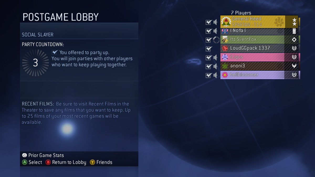 ItzSilentFox's tweet image. Rest In Peace Halo xbox360 servers.
You’ve made us many memories and history. Never forget!

@Generalkidd @Halo 

One of if not the final Halo 3 lobby