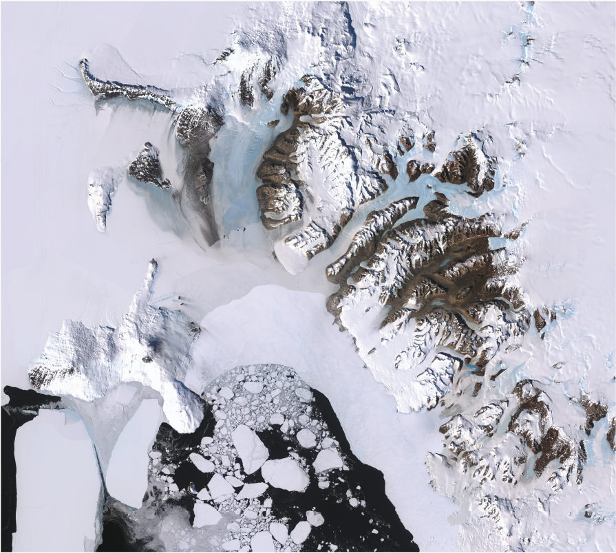 USGSLandsat's tweet photo. In 2007, #Landsat 7 brought the coldest continent to life with high resolution satellite imagery. An international collaboration, Landsat Image Mosaic of Antarctica (LIMA) increases access to this southernmost environment. 

Explore Antarctica remotely via https://t.co/PWGf3f188Y https://t.co/CyHJQp3IH6