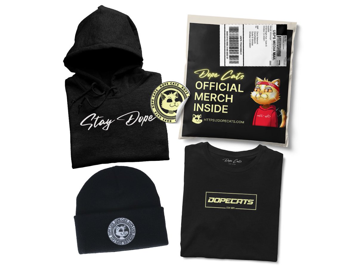 Dope_Cats's tweet photo. DOPE CATS OFFICIAL MERCH S1 🔥

LOADING… 👀 https://t.co/xPnr2Hawos