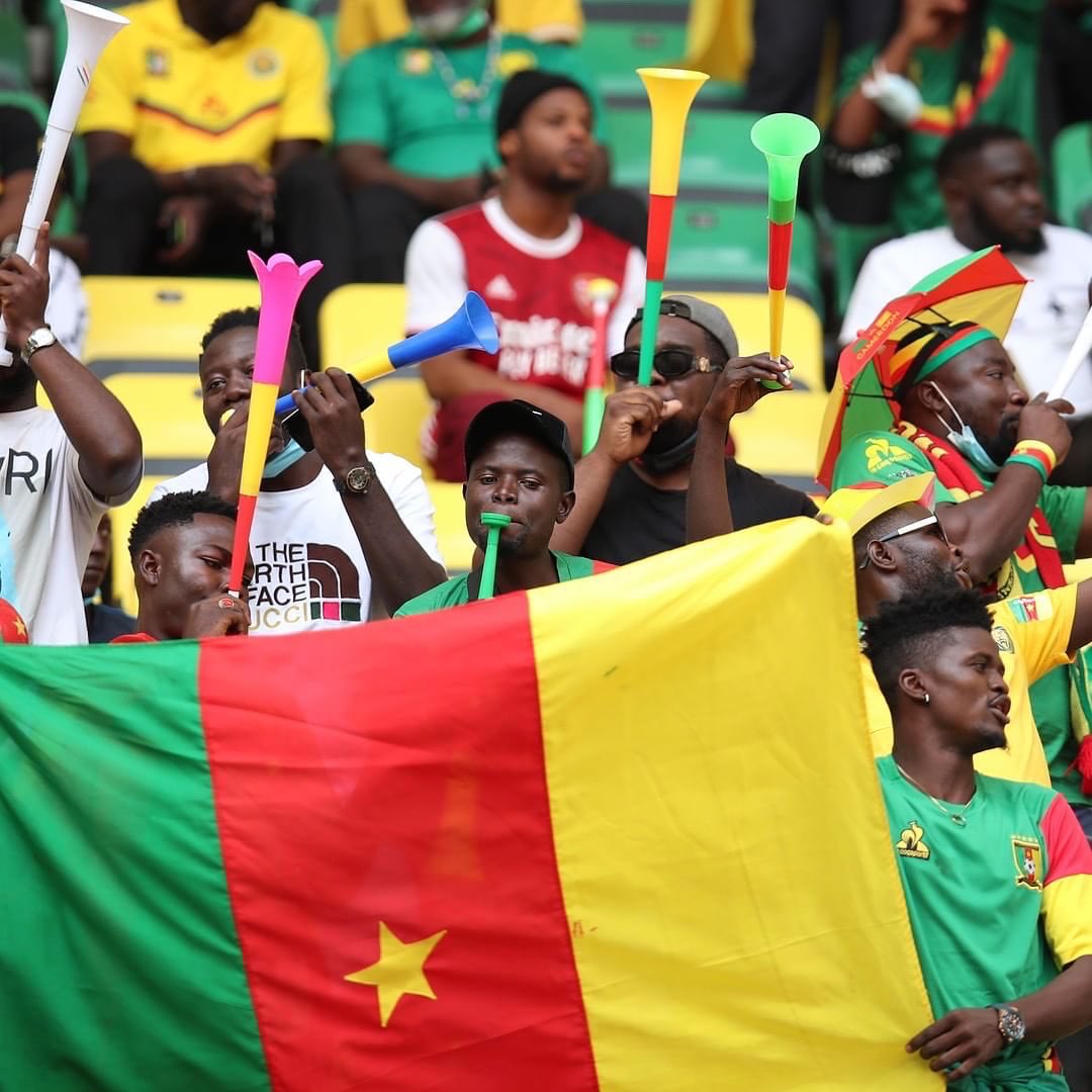 SamuelEtoo's tweet photo. Incredibly proud to see the Indomitable Lions being the first team to secure a spot in the knockout stage 🇨🇲 Well done to Ethiopia for bringing the fight 🇪🇹 

Which team do you think will advance next? 👇🏿

#AFCON2021 #AFCON #AfricaCupOfNations #Cameroon https://t.co/vQPUzlg1kq