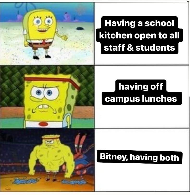 bitney_prep's tweet image. It's almost lunchtime!
.
.
.
(made by our Bitney Marketing Intern)