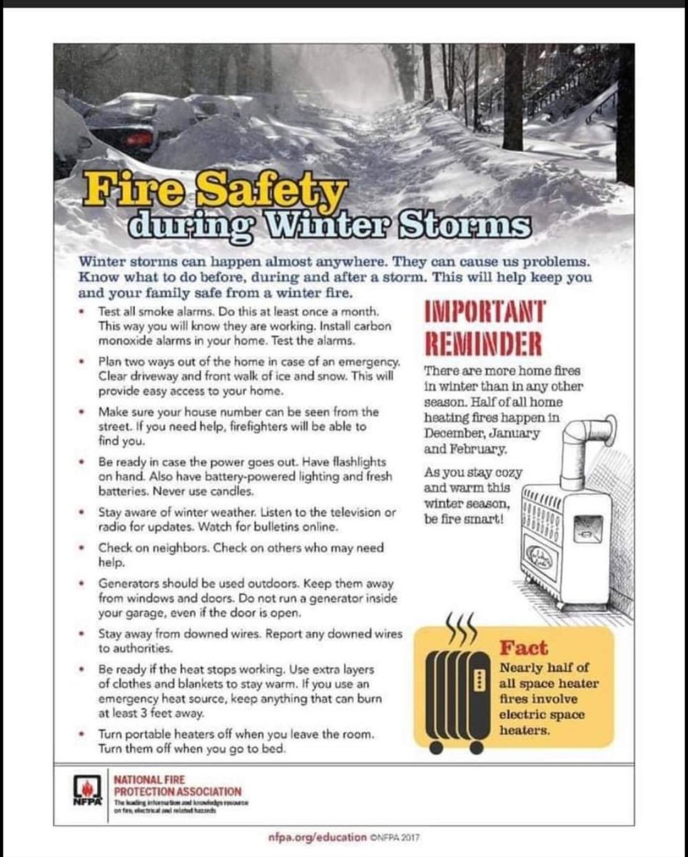 Prepare now, don't wait until it's dangerous outside. Stock up on non-perishable items and batteries in anticipation of power losses in our area.