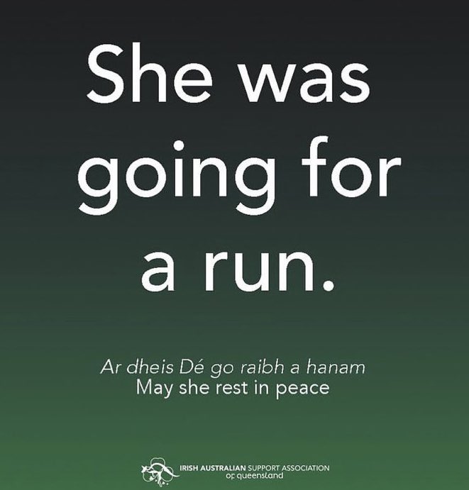 AlexMcNeillSLT's tweet photo. I’m lost for words. We shouldn’t have to be afraid.😔 #shewasgoingforarun https://t.co/qm1zelF5WL