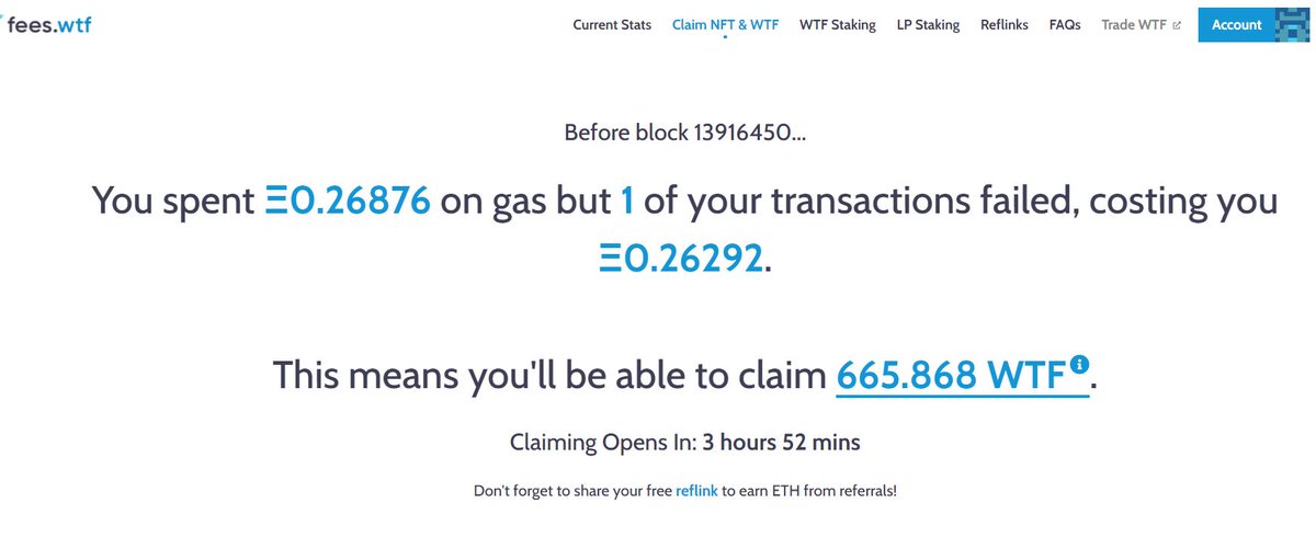 nft_chant's tweet photo. If any of your NFT transactions failed, costing you ETH get your money BACK !!! airdrop
https://t.co/TxjevaOxBy https://t.co/aySWZxA1Zc