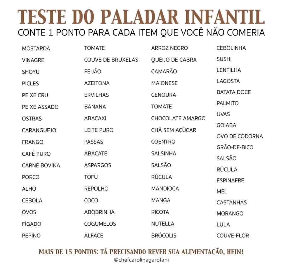 carlavilhenaa's tweet image. Quäo infantil é o seu paladar? 
Eu: 3 pontos. 
Uma verdadeira draga.