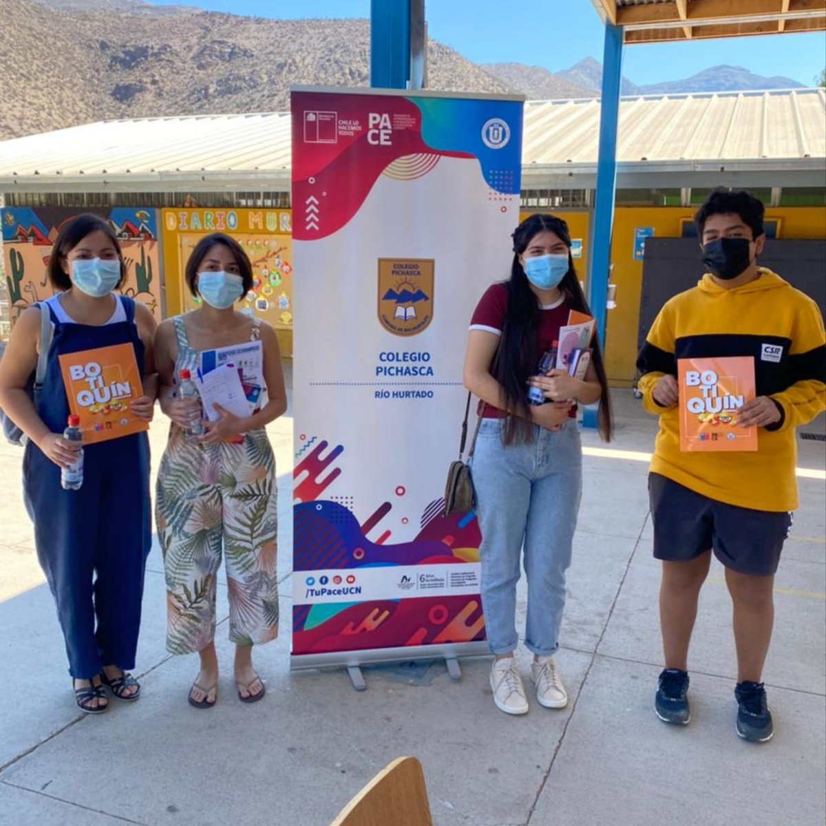 paceucn's tweet image. Esta semana estuvimos recorriendo establecimientos PACE de diversas comunas de la Región de Coquimbo, para acompañar a nuestros y nuestras estudiantes en su transición de la educación media a la educación superior 🥰

Recuerden que ante cualquier duda, estamos para ustedes 🙌🏻&quot;
