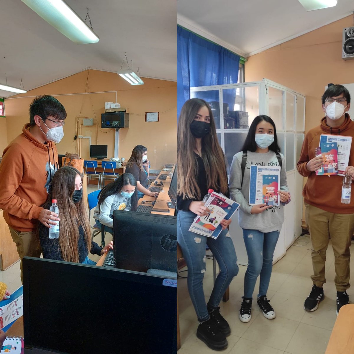 paceucn's tweet image. Esta semana estuvimos recorriendo establecimientos PACE de diversas comunas de la Región de Coquimbo, para acompañar a nuestros y nuestras estudiantes en su transición de la educación media a la educación superior 🥰

Recuerden que ante cualquier duda, estamos para ustedes 🙌🏻&quot;