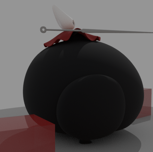 ImMatchaCakes's tweet photo. Hornet render :] https://t.co/mb1QBcjkbK