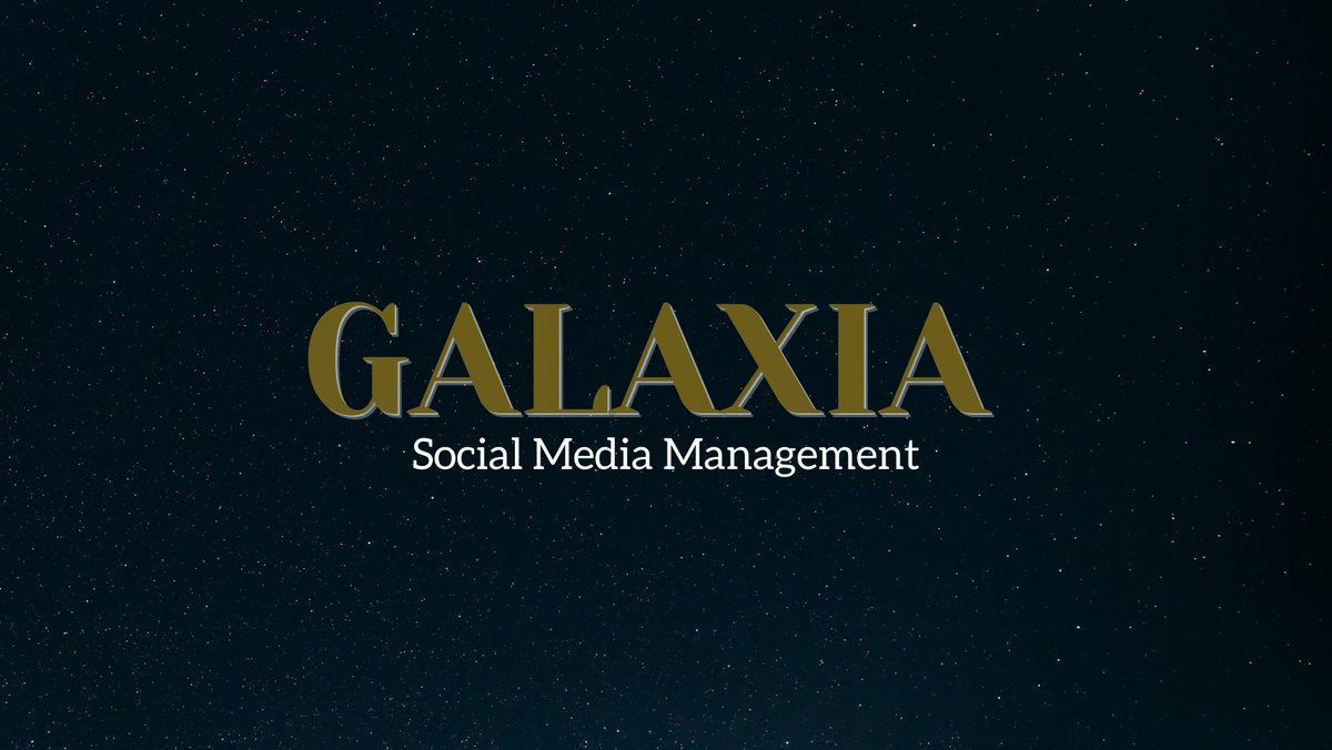 galaxia_social's tweet photo. Welcome to Galaxia! Don't forget to like or follow us so you can get social media tips and tricks along with examples of our social media management projects.#socialmanager #socialmanagment #atlantasmallbusiness #blackownedbusiness https://t.co/bF9iFvcg95