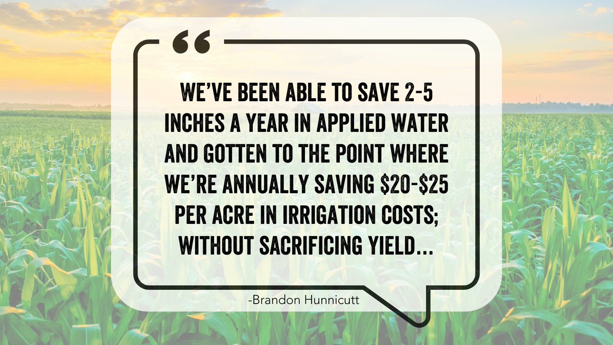 PAR_AgReviews's tweet photo. Learn more about Nebraska farmer, Brandon Hunnicutt, and how he saved money without sacrificing yield on irrigated fields in our latest #PrecisionProfile piece. @cornfedfarmer
https://t.co/IJaDnaoXHv https://t.co/ydoDfk61Ue