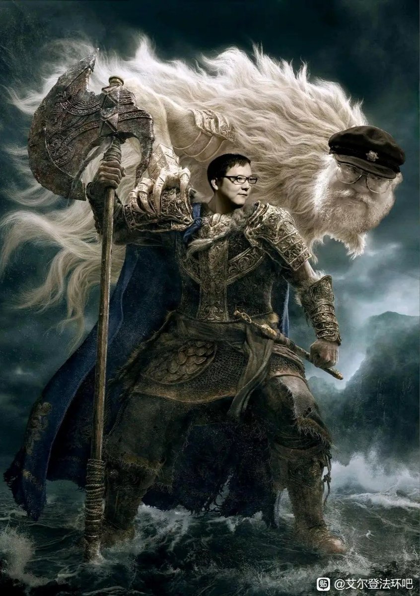 EldenRingUpdate's tweet photo. Miyazaki character names: 
Gwyn, Gwyndolin, Gwynevere...

GRRM character names: 
Rhaegar, Rhaegal, Rhaella, Rhaena, Rhaenyra, Rhaneys

Miyazaki x GRRM character names in Elden Ring: Godrick, Godfrey, Godwyn....Malenia, Melina, Marika...

Truly a match made in heaven🤝 https://t.co/smEGD7i8Y3