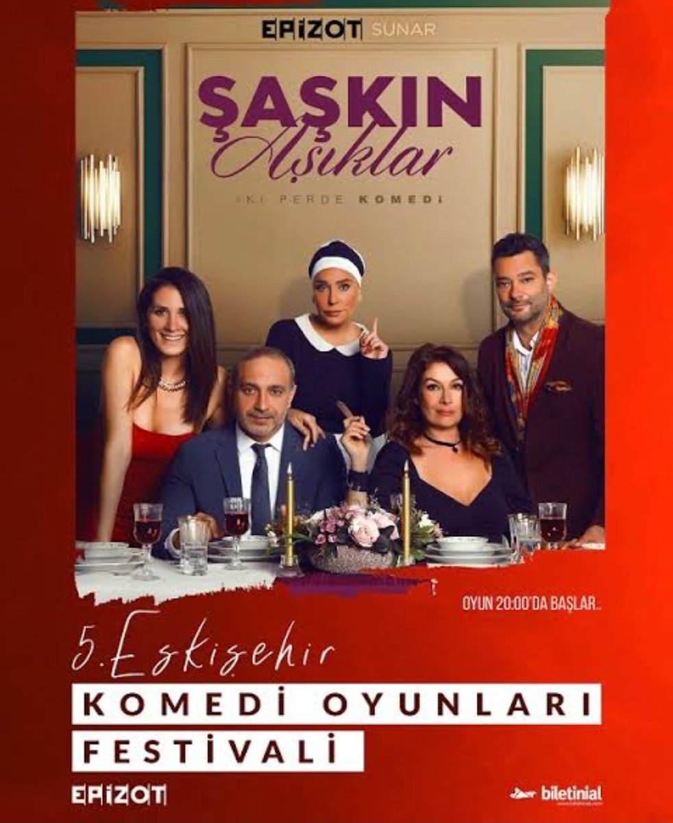 Harikulade performansları ile gülüşümüzü geri getiren #saskinasik oyuncuları,
<a href="/meldagur/">melda gür</a> <a href="/irfankangi/">irfan kangı</a> <a href="/Zeynepgulmez27/">Zeynep Gülmez</a> <a href="/bengiidil/">Bengi idil uras</a> 
Cem Kılıç 
TEŞEKKÜRLER