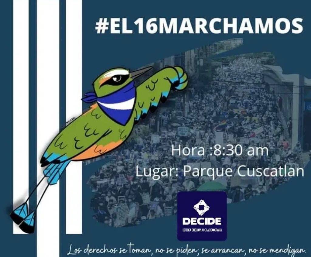 DECIDE_SV's tweet photo. #El16Marchamos https://t.co/uANhFFYkIp