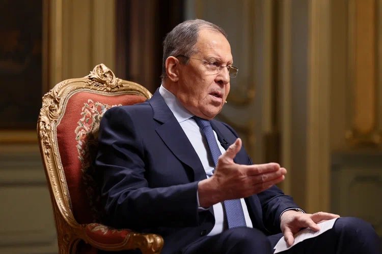 МИД России 🇷🇺's tweet "🎙 Интервью С.В.Лаврова программе