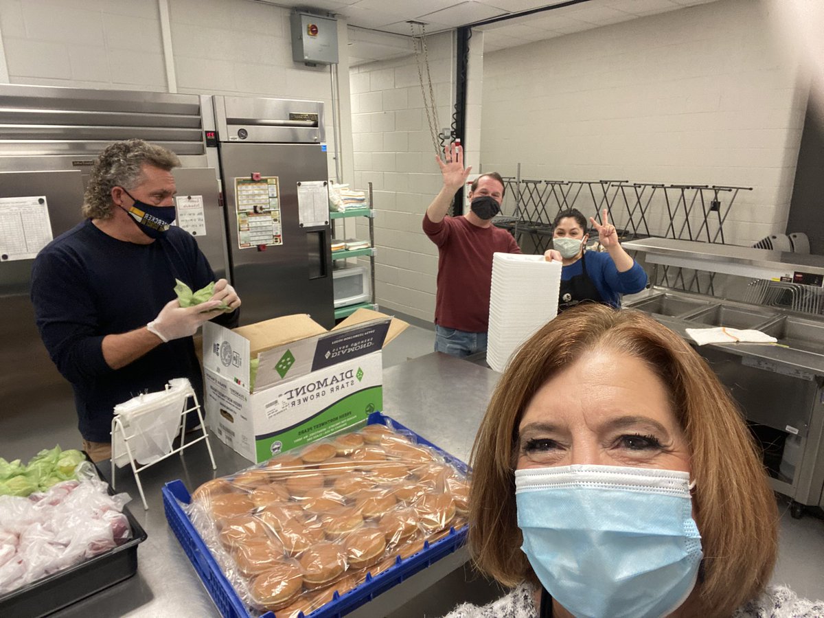 Team work makes the dream work.  Filling the gaps and feeding the students #d60learns