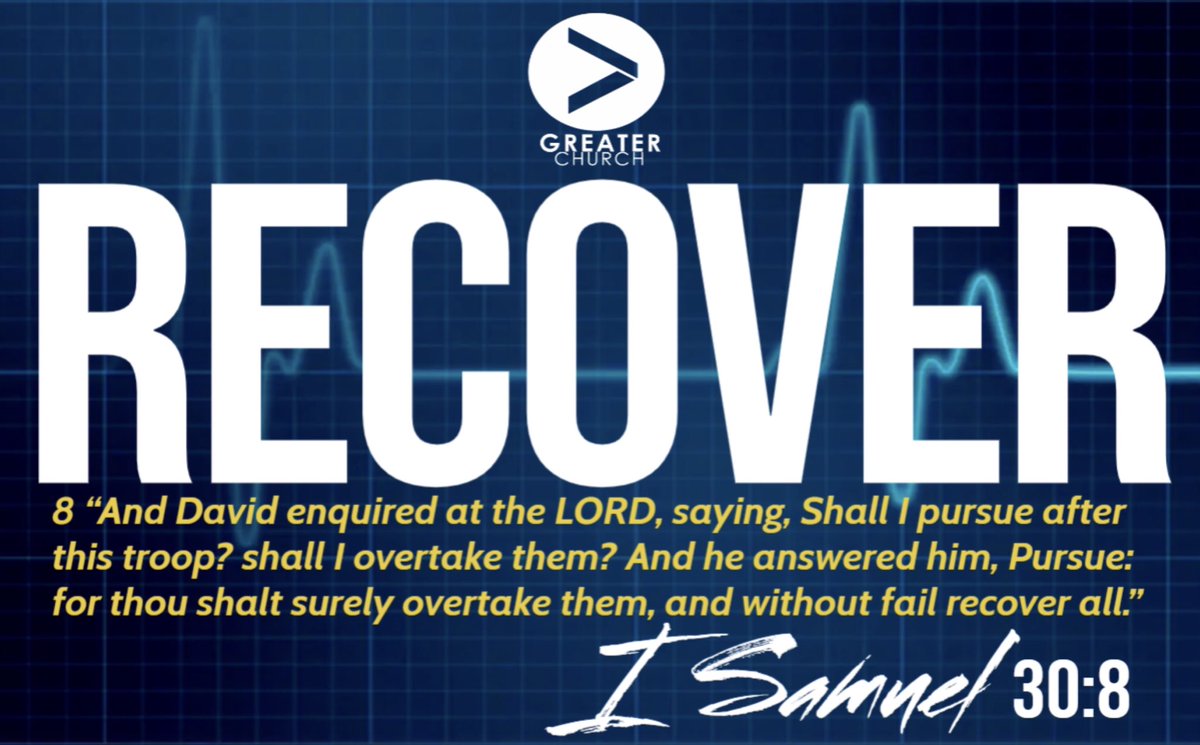 MosesPitt's tweet photo. THIS IS OUR YEAR TO “RECOVER” ALL!! #greaterchurch https://t.co/veCa1tCd4Q