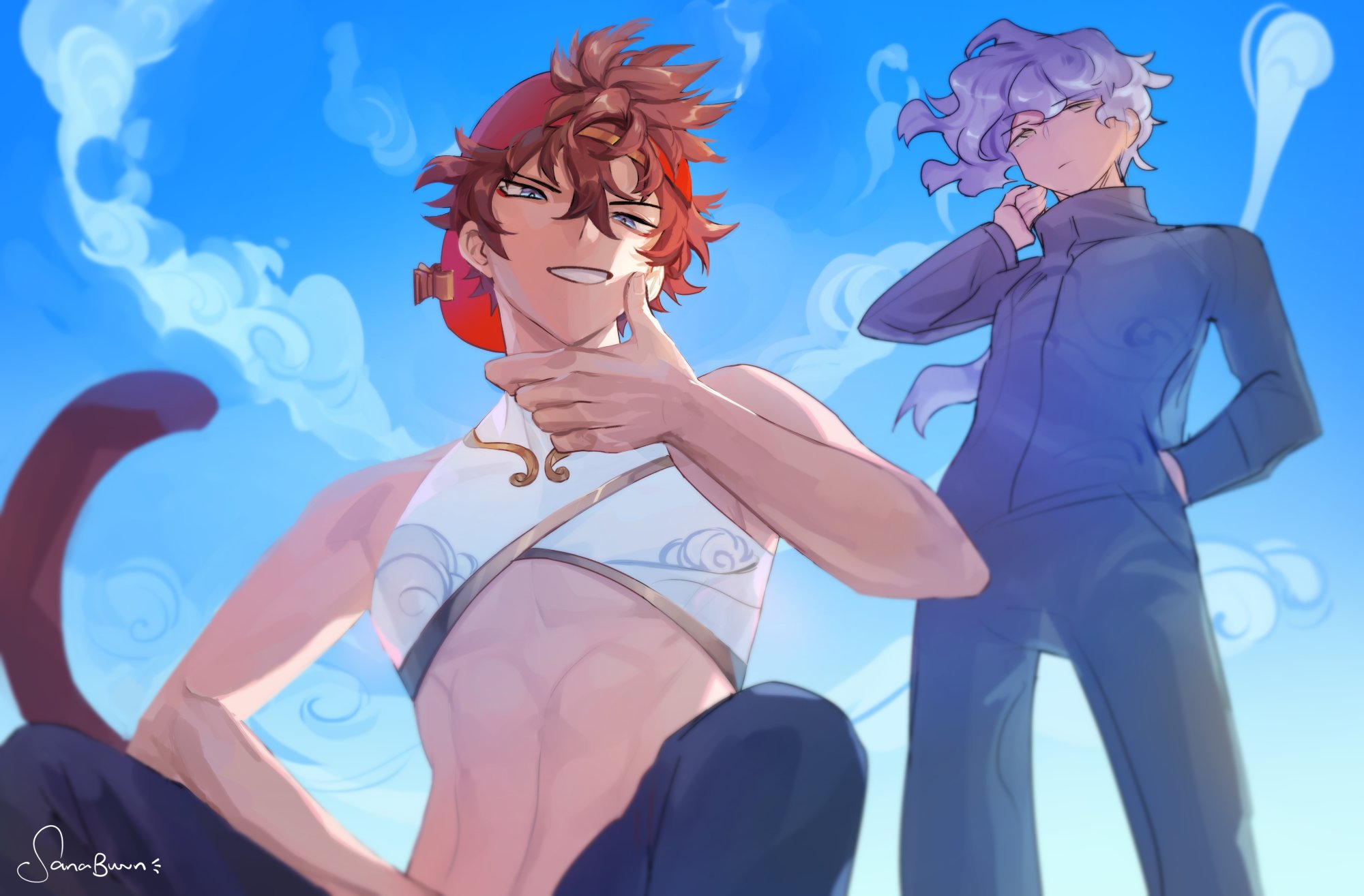 Sana 🦆✨ on X: #KenjiArt thank u for the laughs and congrats on 100K on  YT! t.coll96dlOEeu  X