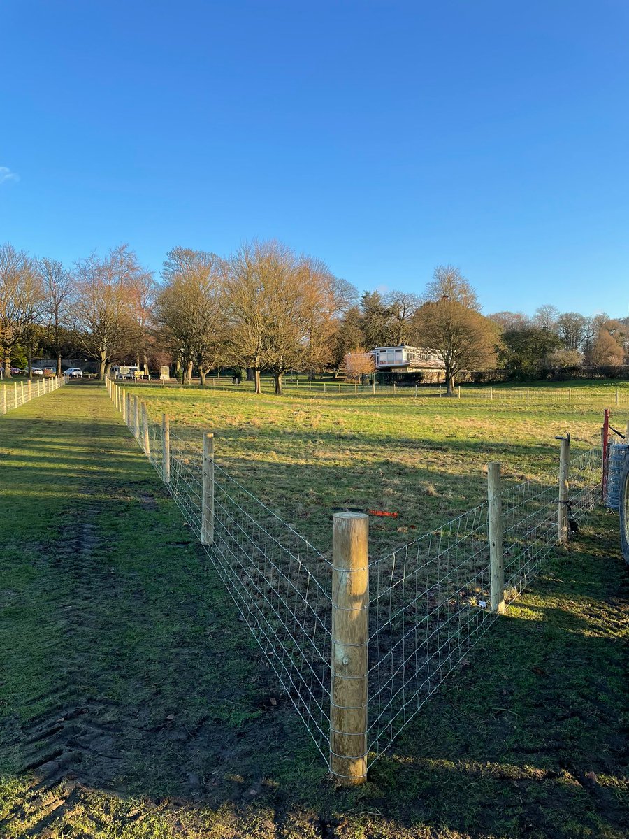 guypeter56's tweet photo. Well what a great week for climate change at Horsforth Park all tree whips replanted fencing be erected and 28 standard tree🌳 plant welldone parks team https://t.co/BCtbPKHioI