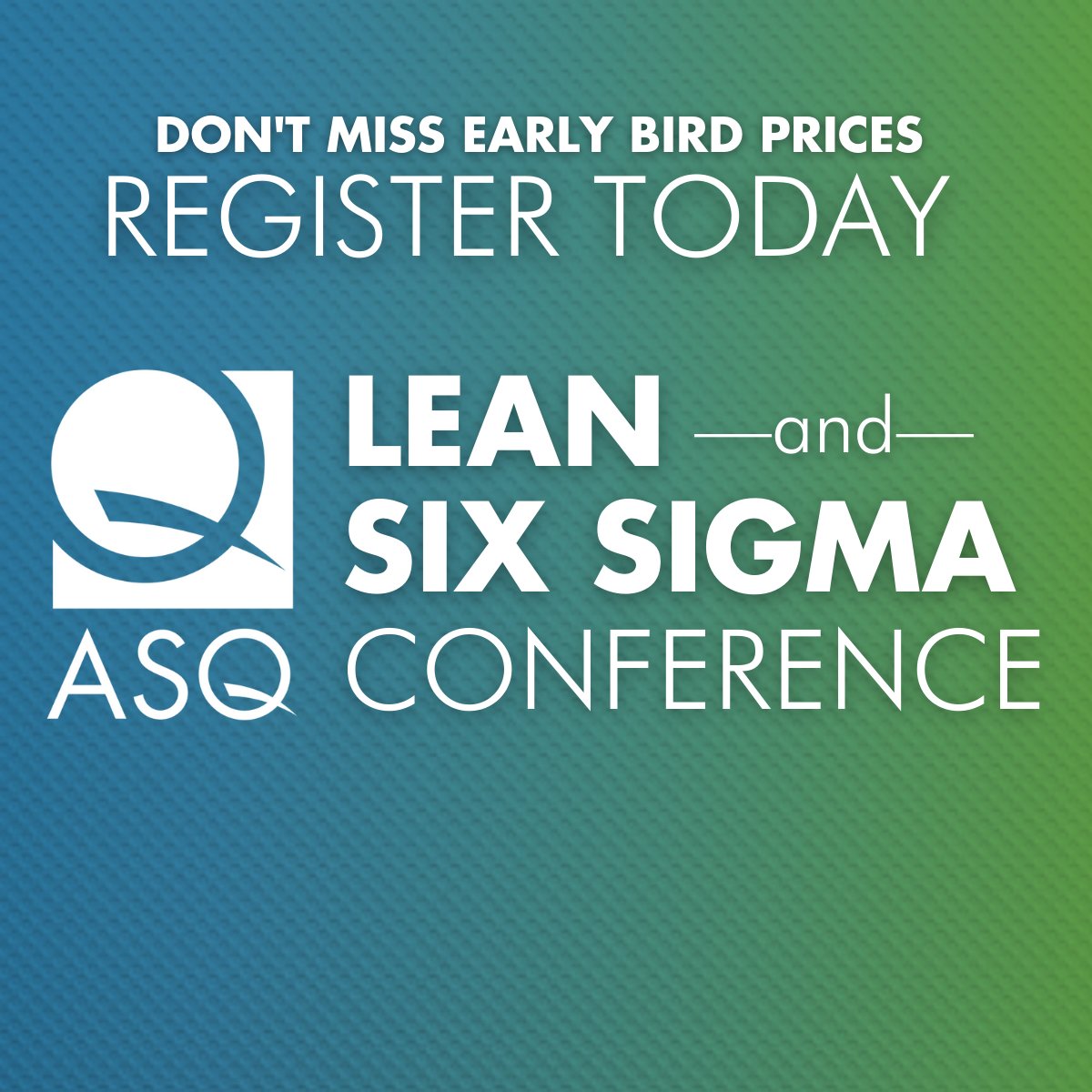 lean six sigma asq