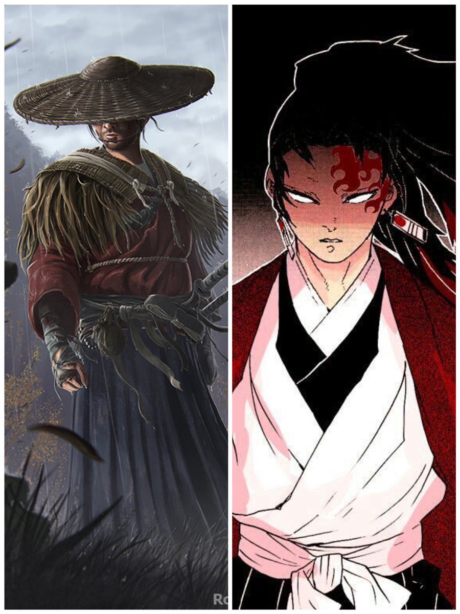 kobushibo's tweet photo. Who’s more overpowered in their own verse? 👀 https://t.co/kfS2tbYvUD