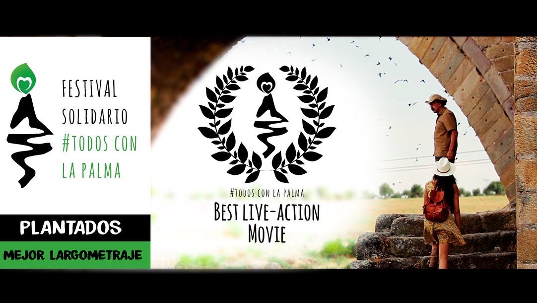Anunciábamos en Diciembre que estábamos muy contentos con la participación de PLANTADOS en el festival de cine solidario “Todos con La Palma”, y hoy nos llena de ilusión comunicaros que nuestra película ha ganado el PREMIO al MEJOR LARGOMETRAJE de FICCIÓN!! 👏🏻👏🏻👏🏻👏🏻 🍃