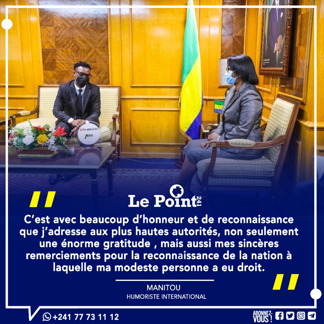 LPoint241's tweet photo. [#Culture] : C’est avec beaucoup d’honneur et de reconnaissance que j’adresse aux plus hautes autorités
#Gabon
#LePoint241 #ManitouHumoristeGabonais https://t.co/4qm3etJsJp