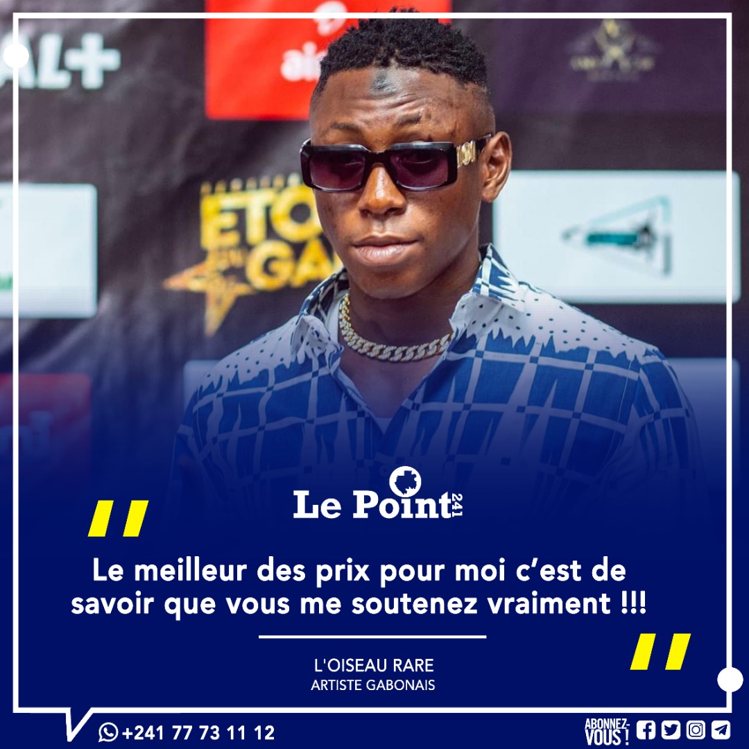 LPoint241's tweet photo. [#Culture] : Le meilleur des prix pour moi c’est de savoir que vous me soutenez vraiment !!!
#Gabon
#LePoint241 #Loiseaurare https://t.co/aWNpmUWeH1