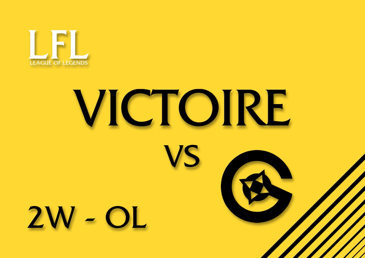 vitality_lol's tweet photo. Une belle victoire de la #VitalityBee face à #GamersOrigin !
Week parfaite de la part de nos abeilles en #LFL !
#WatchUsFollowUs #VforVictory https://t.co/UWBz7LP01Q