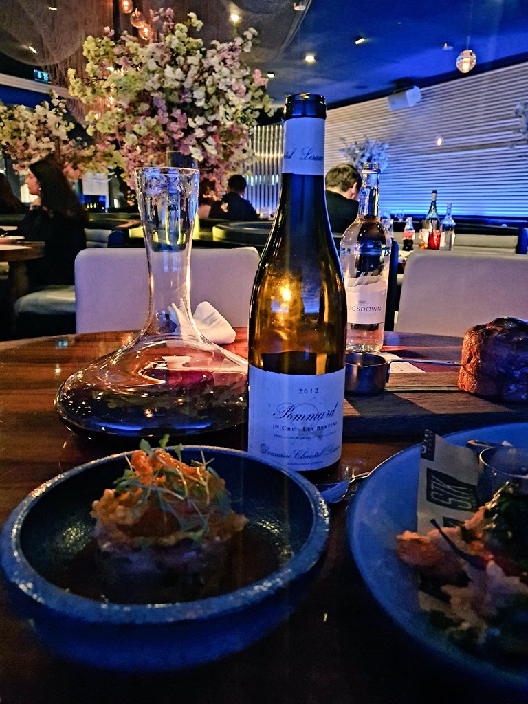 Celebrating <a href="/MrSalvo_/">Mr Salvo Russo</a> #dinner #food #drink #wine