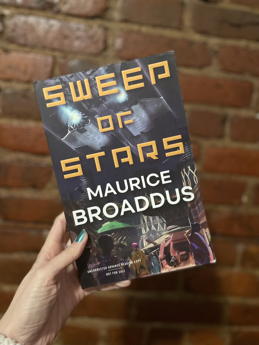 torbooks's tweet photo. Ready for a #sweepstakes? We're giving you the chance to snag an early copy of #SweepofStars by @MauriceBroaddus! Just follow us, then like and retweet this post to enter. Best of luck!  

#SweepofStarsSweeps https://t.co/lvnwZyPPm5