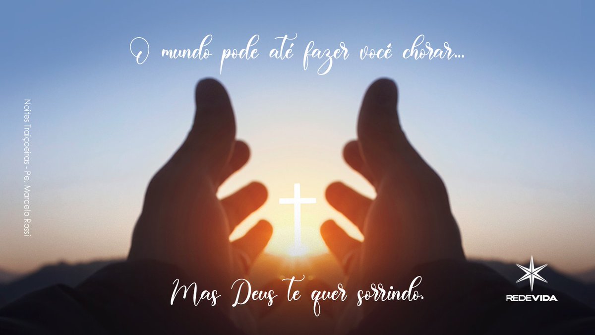 REDEVIDA's tweet photo. Tenha a certeza que ele ama muito você ❤️ https://t.co/Sd0Vh8zga6 https://t.co/At4pHiyIJs