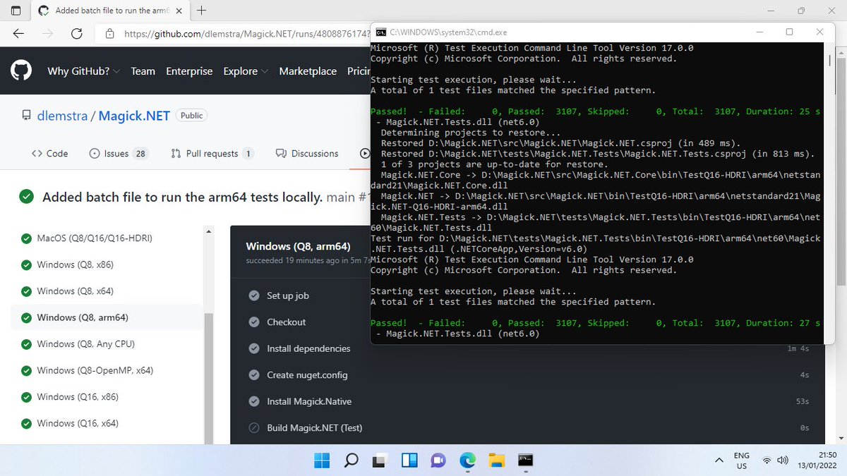 🧙♂️Dirk Lemstra (@magicknet) on Twitter photo After adding #ARM64 support to <a href="/ImageMagick/">ImageMagick</a> on <a href="/Windows/">Windows</a> I promised that this would also be added to MagickNET and that was just completed! 🤩🤩🤩📣📣🤩🤩🤩. A new release with support for #ARM64 on <a href="/Windows/">Windows</a> will be published soon. After adding #ARM64 support to <a href="/ImageMagick/">ImageMagick</a> on <a href="/Windows/">Windows</a> I promised that this would also be added to MagickNET and that was just completed! 🤩🤩🤩📣📣🤩🤩🤩. A new release with support for #ARM64 on <a href="/Windows/">Windows</a> will be published soon.