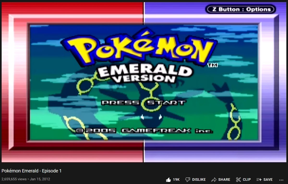 Pokemon Emerald Let's Play is 10 years old today!I vividly remember be...