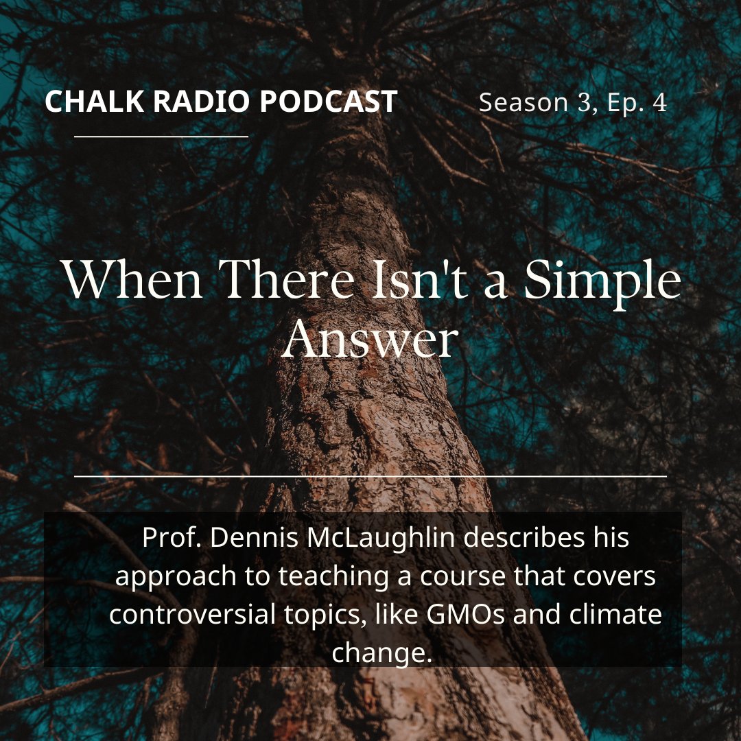 MITOCW's tweet photo. In this podcast episode, guest host Curt Newton talks w/ Prof. Dennis McLaughlin about how &amp; why he makes space for scientific controversies in his course about #land, #water, #food, and #climate.  @MIT_CEE @ClimateMIT  Available here: https://t.co/UhZEwcsaGk https://t.co/zVPbKolNAt
