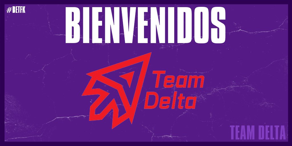 LeagueTFK's tweet photo. ¡BIENVENIDO! #TFKLeague
Desde Latam, llega @TDelta_CR , un equipo que aspira a ganar todas las competencias a las que va y por supuesto esta nos será la excepción.
#BeTFK https://t.co/vffA8A7iVB
