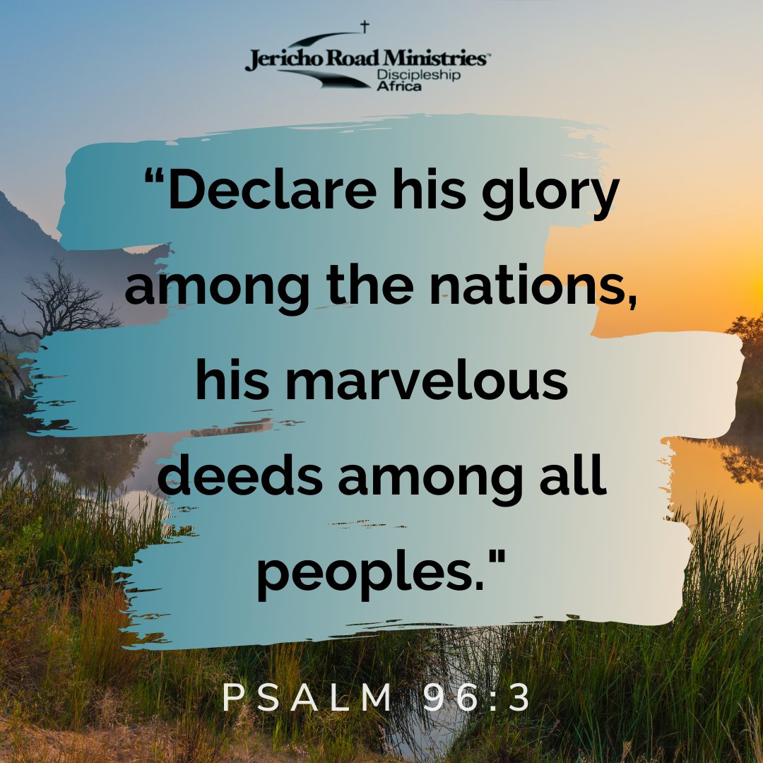 JerichoRoad_Min's tweet photo. The Lord is good, and everyone should know! We hope you will declare His glory today and every day. https://t.co/0CBMpO6cjs