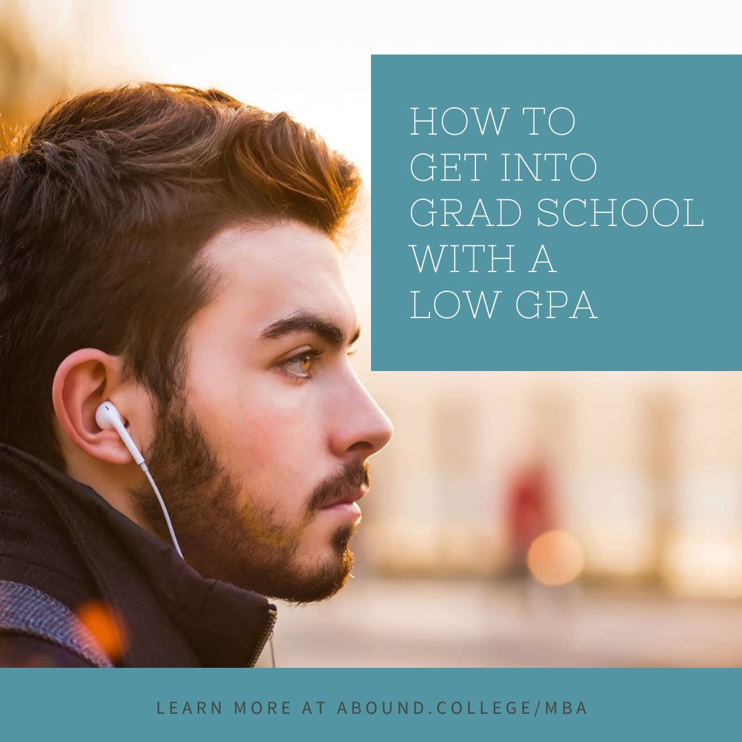 Self-conscious about your undergraduate GPA? There are still a few options for you to get into grad school with a low grade point average. To stay competitive, you'll need to follow these steps.abound.college/mba/advice/how…