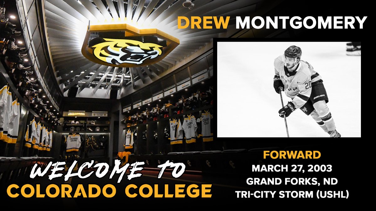 SIGNED!

Welcome to <a href="/ColoradoCollege/">Colorado College</a>, Drew Montgomery!

#NewTiger 
#CCTigers