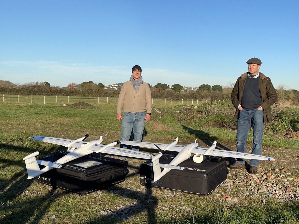 jeaggu's tweet photo. VTOL #UAV training done with Adrian Wilkinson now we go to #Ghana with colleagues from #FORIG to get the #plant #traits , soil fungi and bacteria and #spectral images across #National Parks as part of our @NERCscience IRF project! https://t.co/HkqAsDPxYr