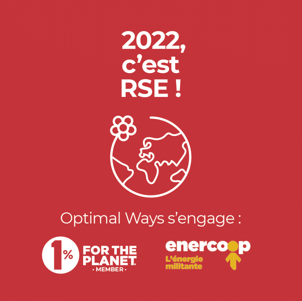 L'année 2022 commence sous le signe du #RSE chez Optimal Ways avec deux engagements forts : adhésion à 1% for the Planet France et changement de fournisseur d'électricité pour Enercoop, coopérative d'énergie verte et locale.

optimalways.com/fr/2021/12/202…