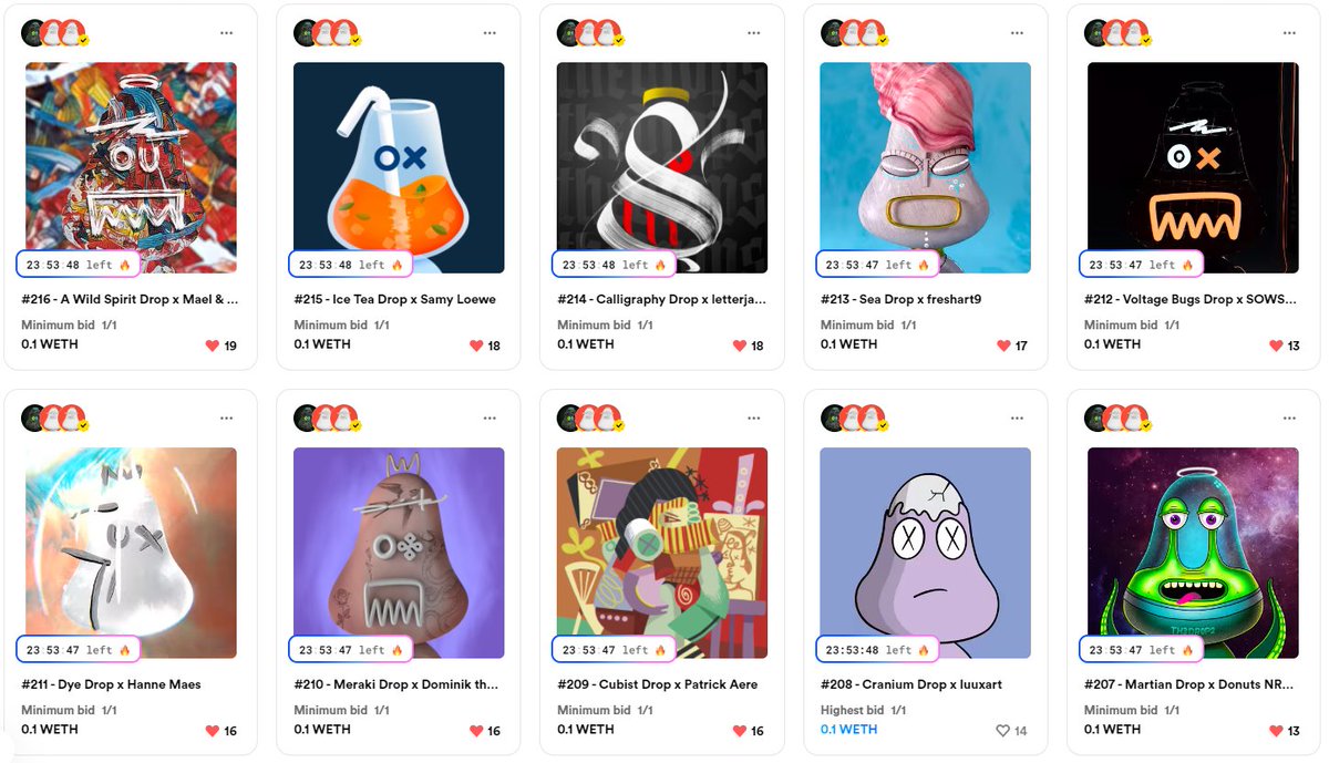 rogercbryan's tweet photo. You need to check out https://t.co/SxHazgiIAb

They are auctioning off some awesome looking Drops! I just grabbed a few of their previous editions.  Love these things!  #rarible #raribleNFT #NFTdrop #NFTCommunity #NFTs https://t.co/juAkBqJ8ih