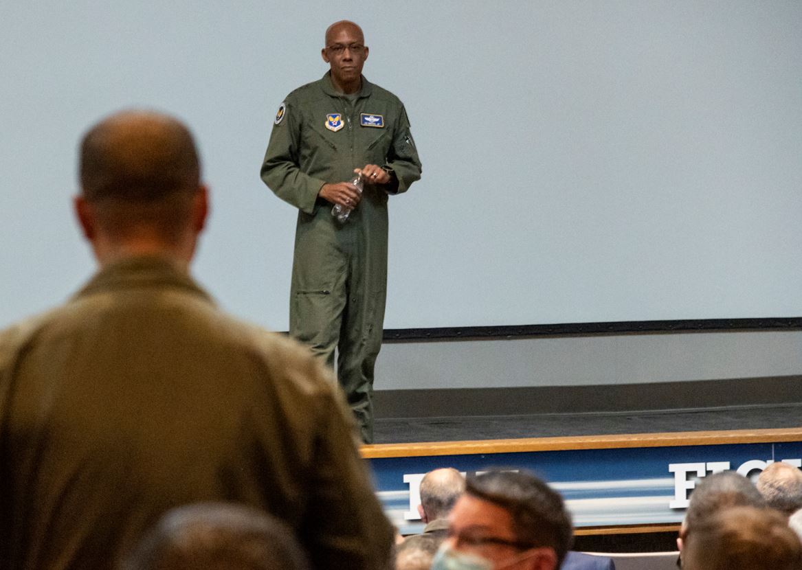 General CQ Brown, Jr. (@gencqbrownjr) on Twitter photo The Weapons and Tactics Conference is a great way to bring warfighters together to discuss current issues & provide solutions to create a better <a href="/usairforce/">U.S. Air Force</a> into 2030 & beyond. <a href="/NellisAFB/">Nellis Air Force Base</a> The Weapons and Tactics Conference is a great way to bring warfighters together to discuss current issues & provide solutions to create a better <a href="/usairforce/">U.S. Air Force</a> into 2030 & beyond. <a href="/NellisAFB/">Nellis Air Force Base</a>