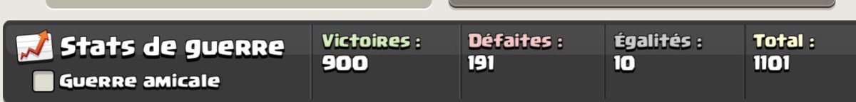 Here we go !! 💪
Merci à tous ceux qui ont participé à notre 900ème victoire en guerre de clan 🙏👍🥂
Merci à <a href="/LEXoffi/">LEX</a> pour le stream.
En route pour la 1000ème 🤟✌️