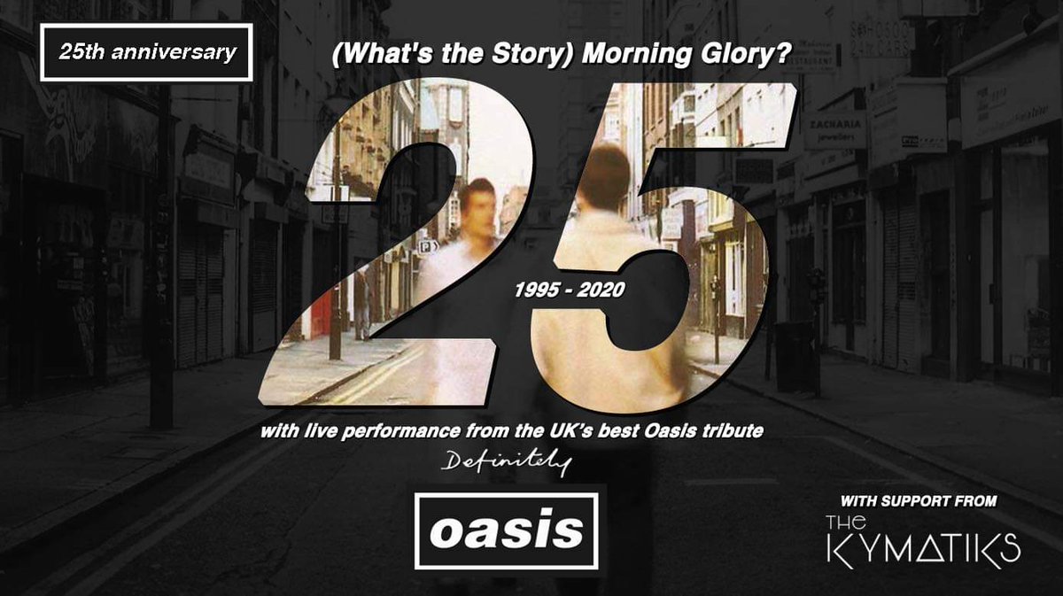 We are delighted to announce that we are playing support for touring band Definitely Oasis - The UK's best Tribute to Oasis on Sat 29th Jan! We can't wait to be part of a HUGE welcome back to live music at Unit 51 Aberdeen! Buy tix here &gt;  skiddle.com/e/35893636